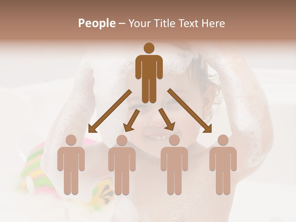 Girl Portrait One PowerPoint Template