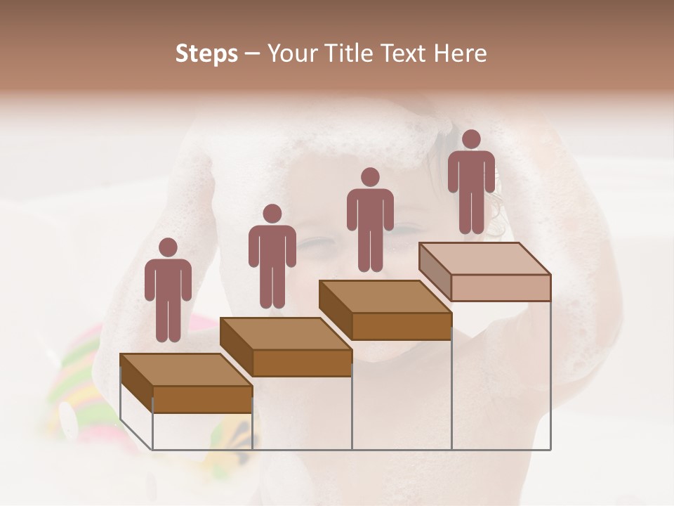 Girl Portrait One PowerPoint Template