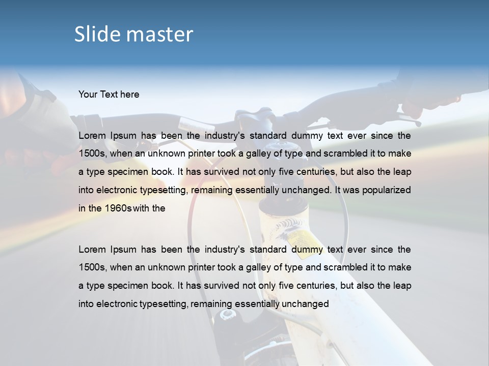 Motion Nature Light PowerPoint Template