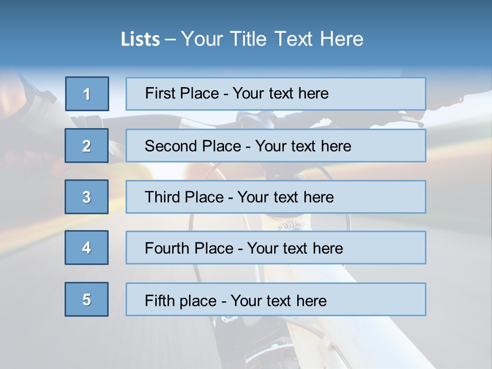 Motion Nature Light PowerPoint Template