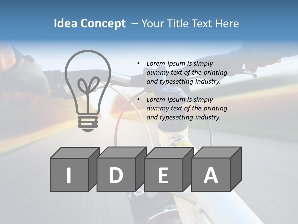 Motion Nature Light PowerPoint Template