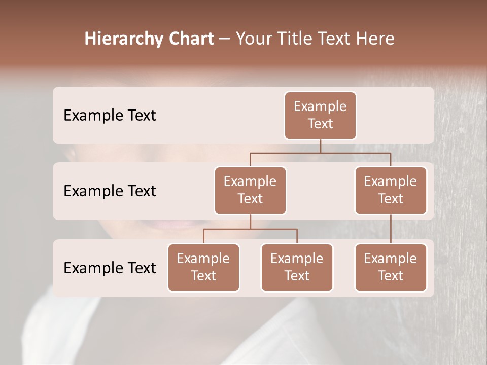 Girl Horizontal Ethnicity PowerPoint Template