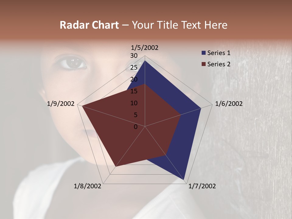 Girl Horizontal Ethnicity PowerPoint Template