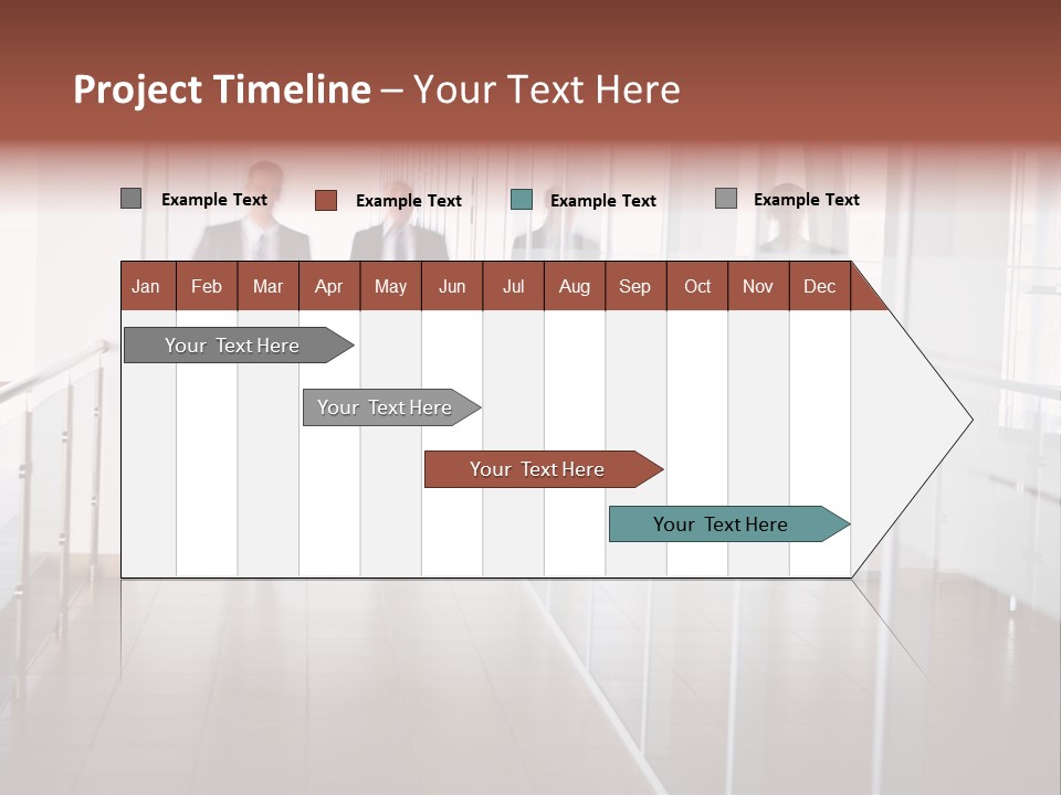Architecture Company Ceiling PowerPoint Template