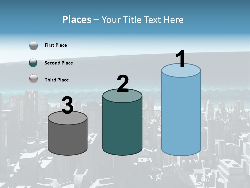 Wave Big Flood PowerPoint Template