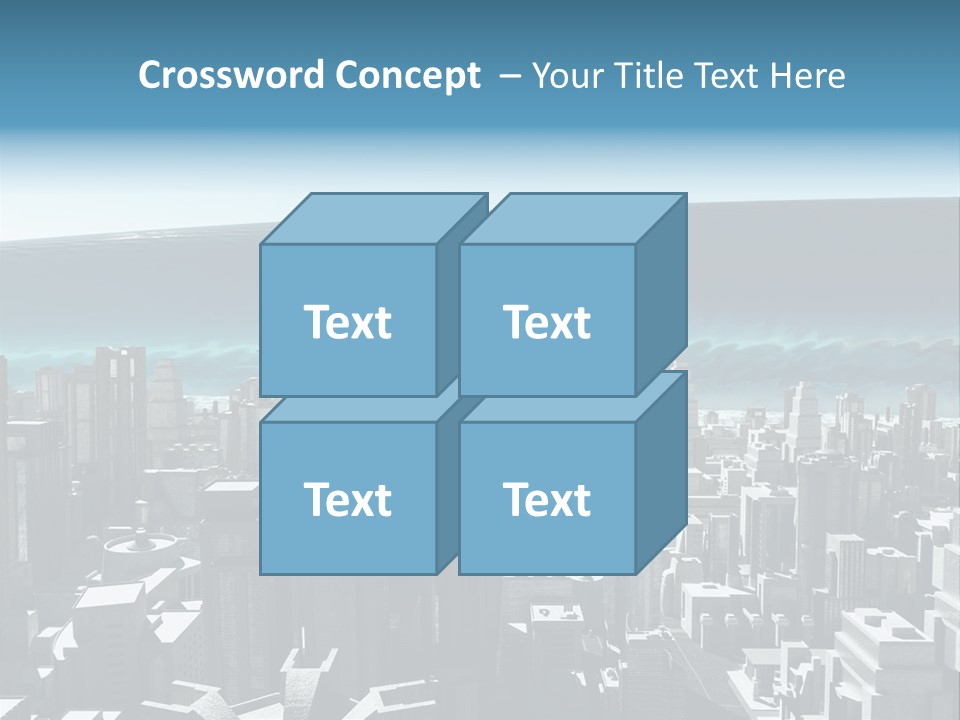 Wave Big Flood PowerPoint Template