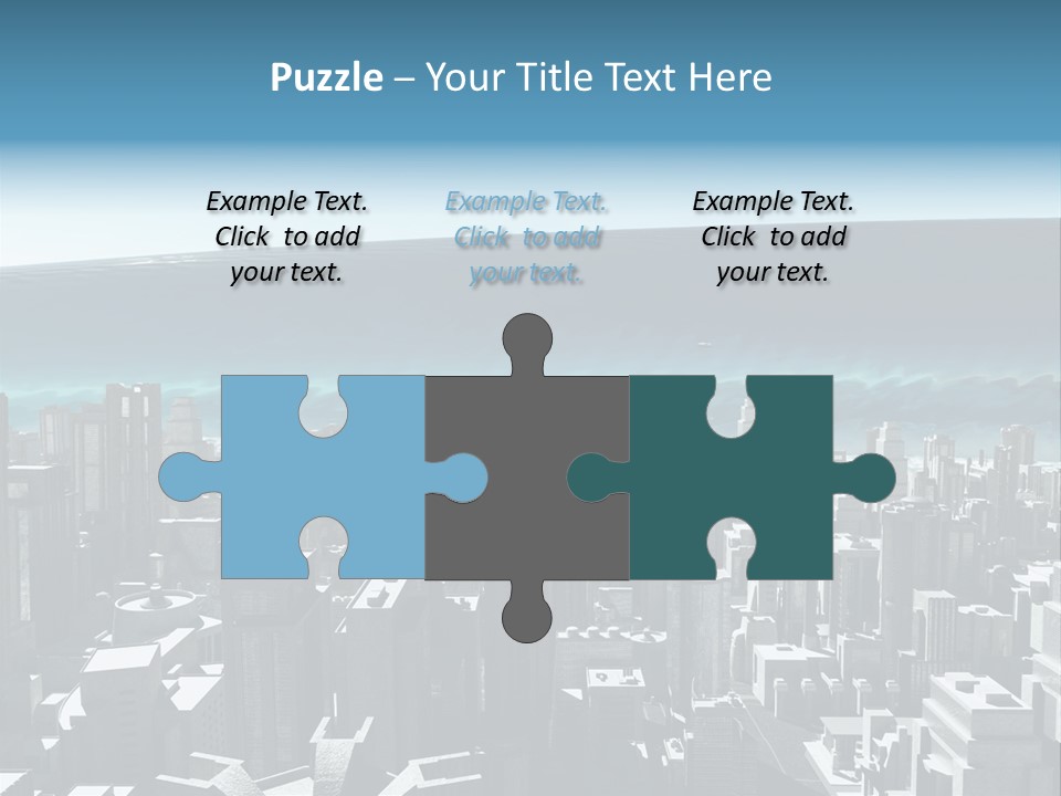 Wave Big Flood PowerPoint Template