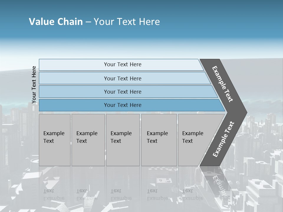 Wave Big Flood PowerPoint Template