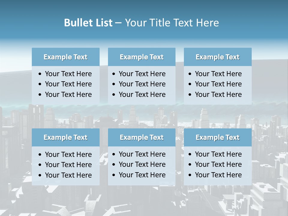 Wave Big Flood PowerPoint Template