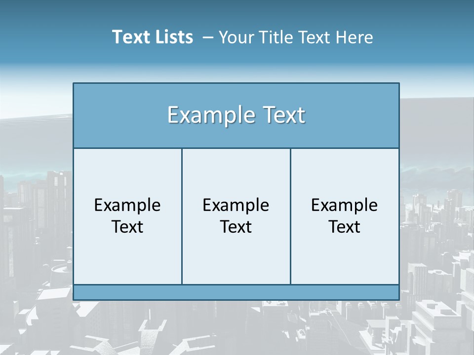 Wave Big Flood PowerPoint Template