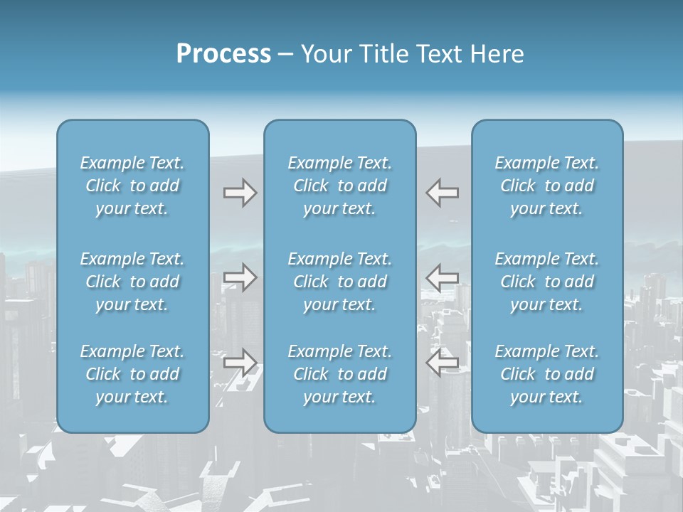 Wave Big Flood PowerPoint Template