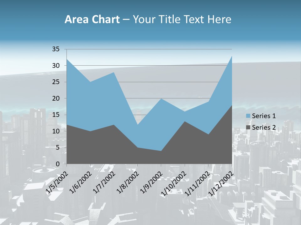 Wave Big Flood PowerPoint Template