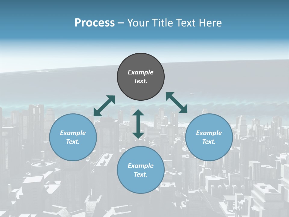 Wave Big Flood PowerPoint Template
