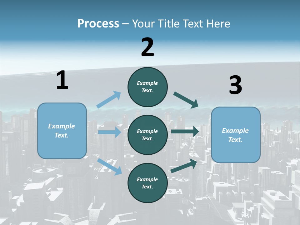 Wave Big Flood PowerPoint Template