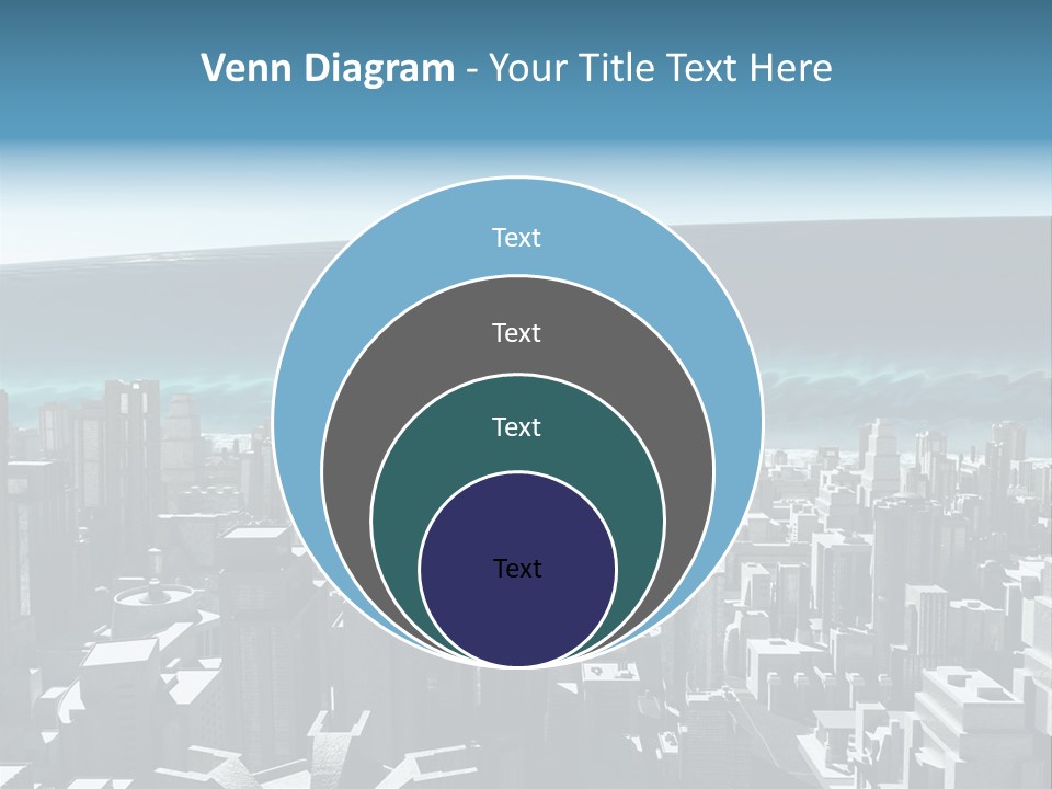 Wave Big Flood PowerPoint Template