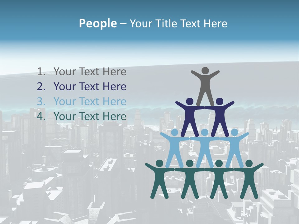 Wave Big Flood PowerPoint Template