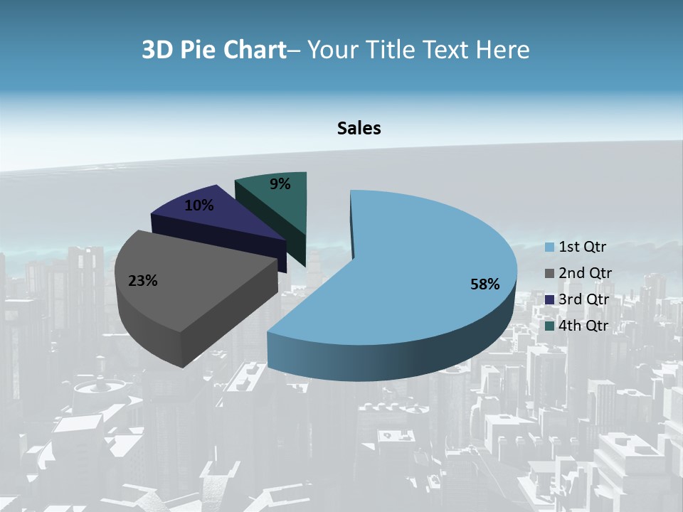 Wave Big Flood PowerPoint Template