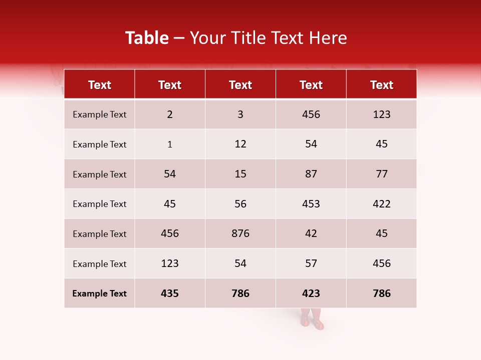 People Graphics Corporation PowerPoint Template