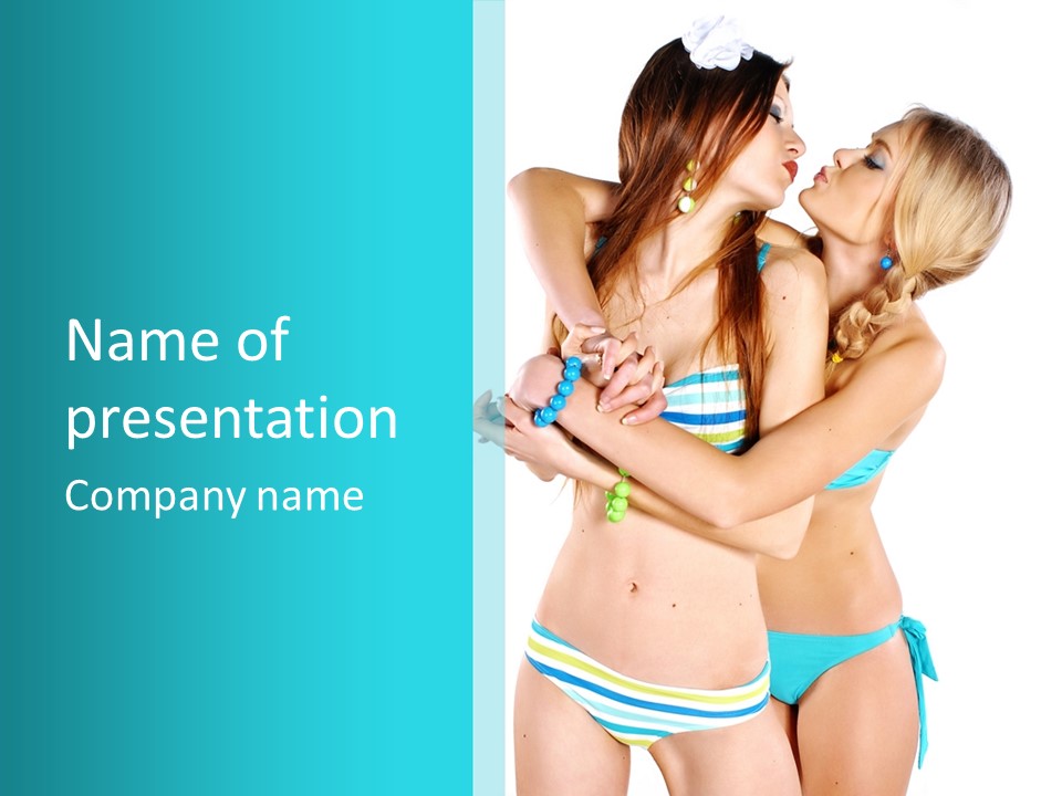 Sun Sexy Tropic PowerPoint Template