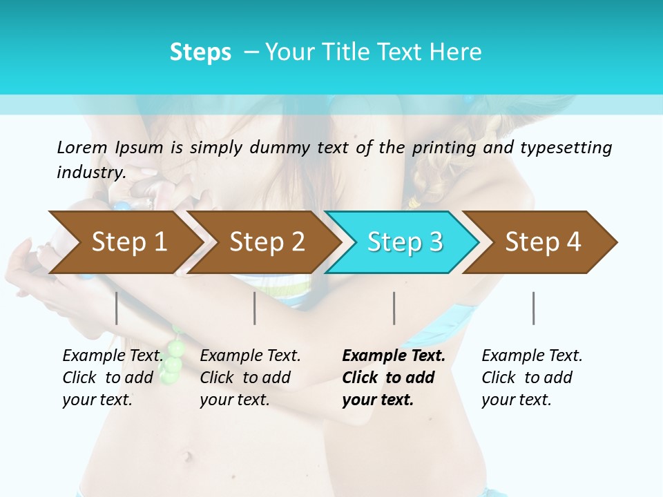 Sun Sexy Tropic PowerPoint Template