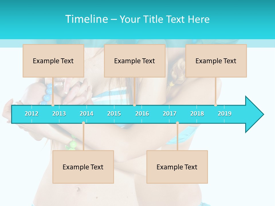 Sun Sexy Tropic PowerPoint Template
