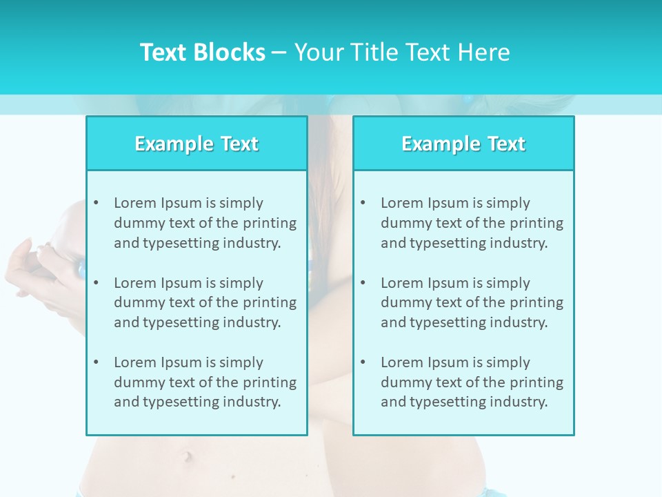Sun Sexy Tropic PowerPoint Template