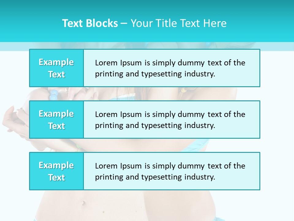 Sun Sexy Tropic PowerPoint Template