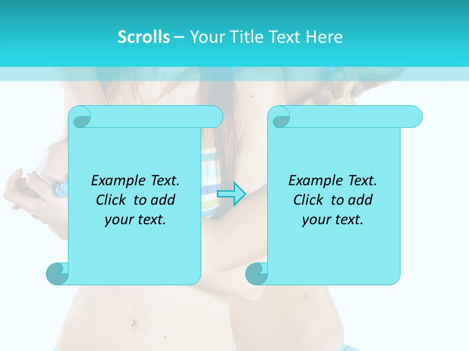 Sun Sexy Tropic PowerPoint Template
