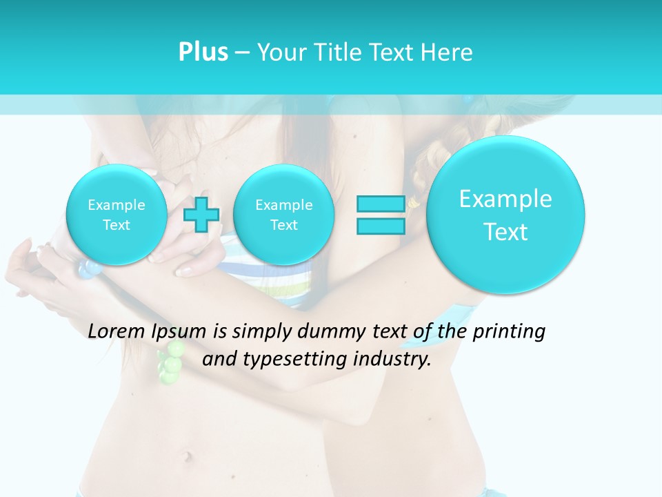 Sun Sexy Tropic PowerPoint Template