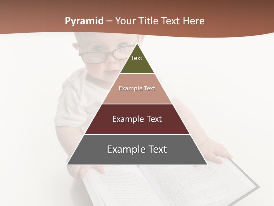 Reading Spectacles Baby PowerPoint Template