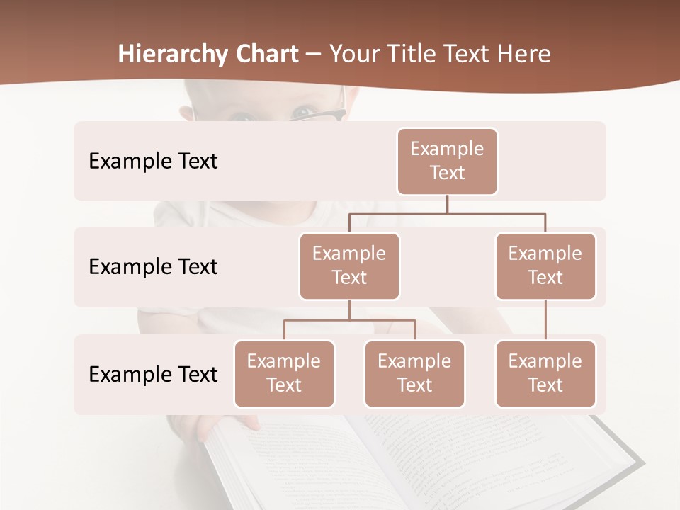 Reading Spectacles Baby PowerPoint Template