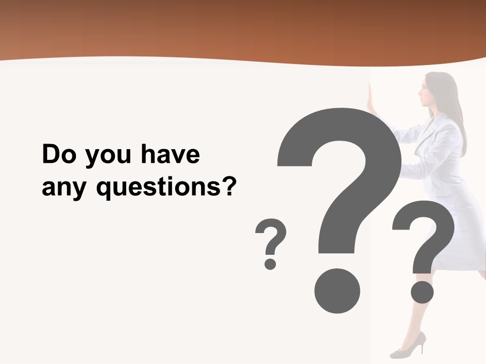 Happiness Business Female PowerPoint Template