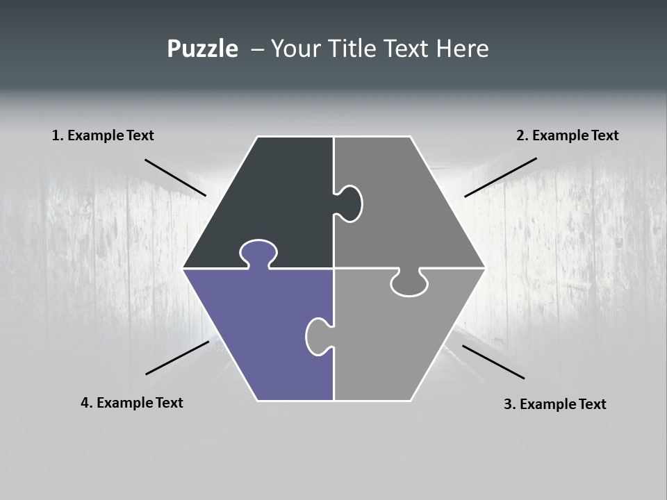 Way Hope Person PowerPoint Template