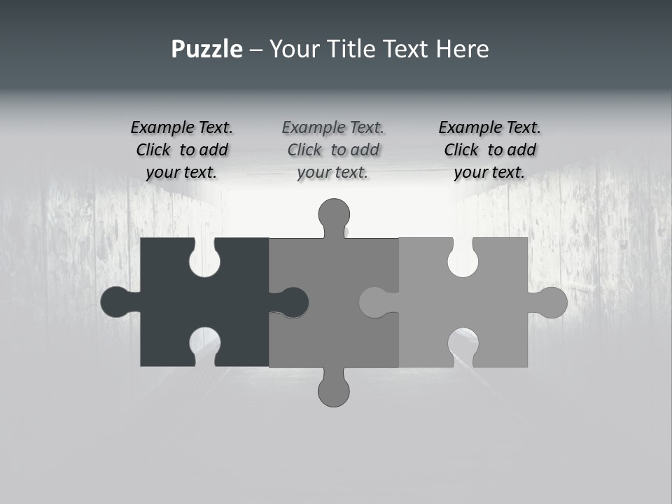 Way Hope Person PowerPoint Template