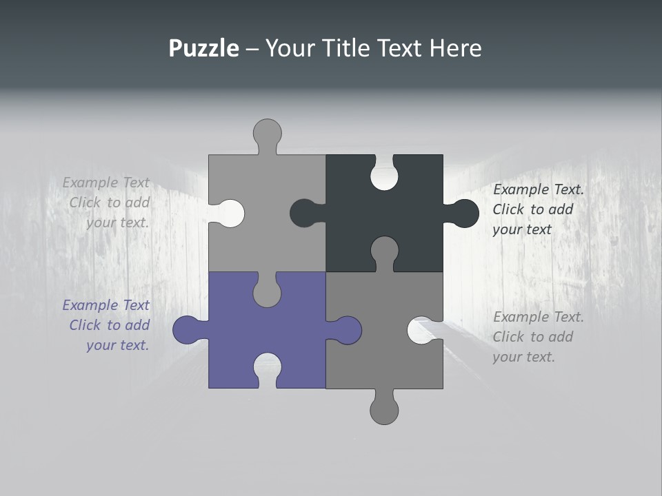 Way Hope Person PowerPoint Template