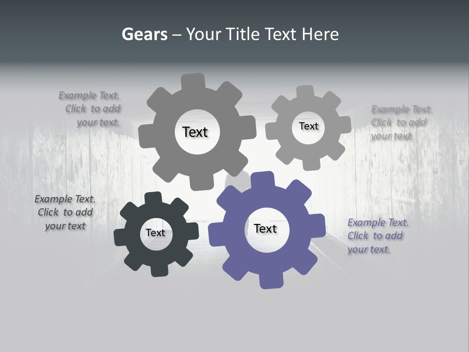 Way Hope Person PowerPoint Template