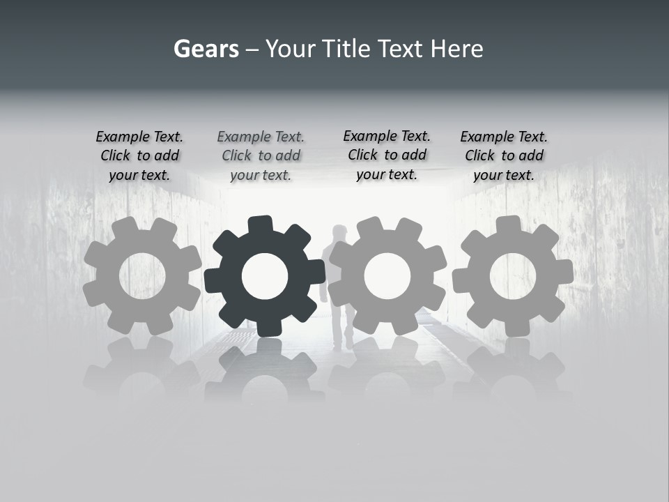 Way Hope Person PowerPoint Template