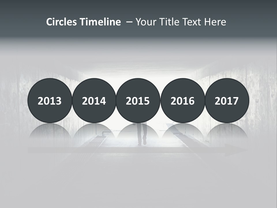 Way Hope Person PowerPoint Template