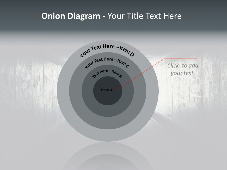 Way Hope Person PowerPoint Template