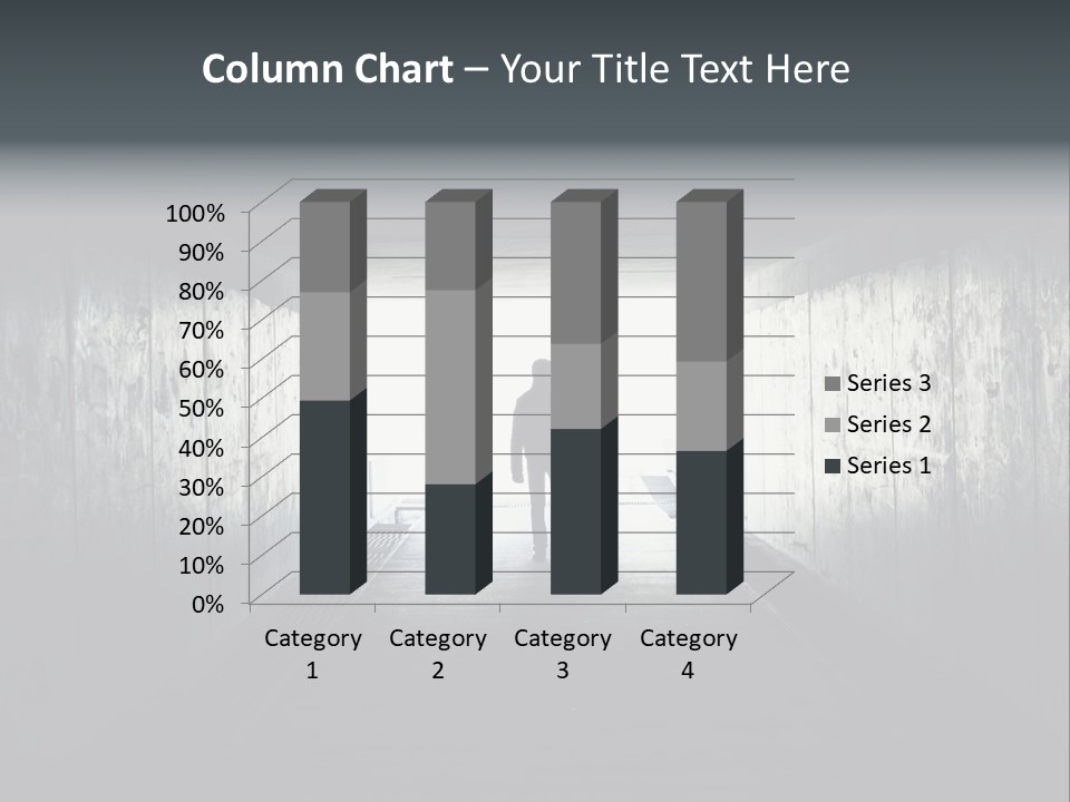 Way Hope Person PowerPoint Template