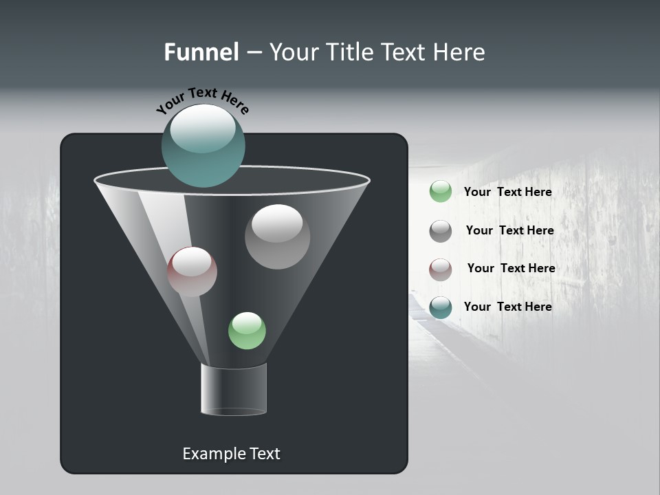 Way Hope Person PowerPoint Template