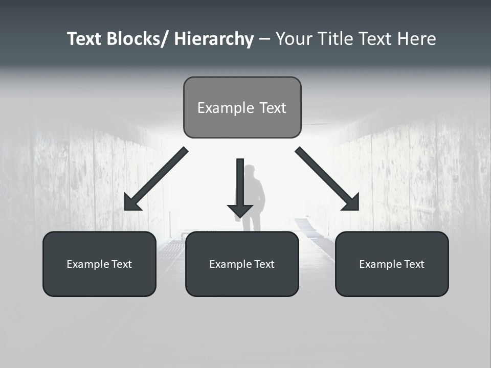 Way Hope Person PowerPoint Template