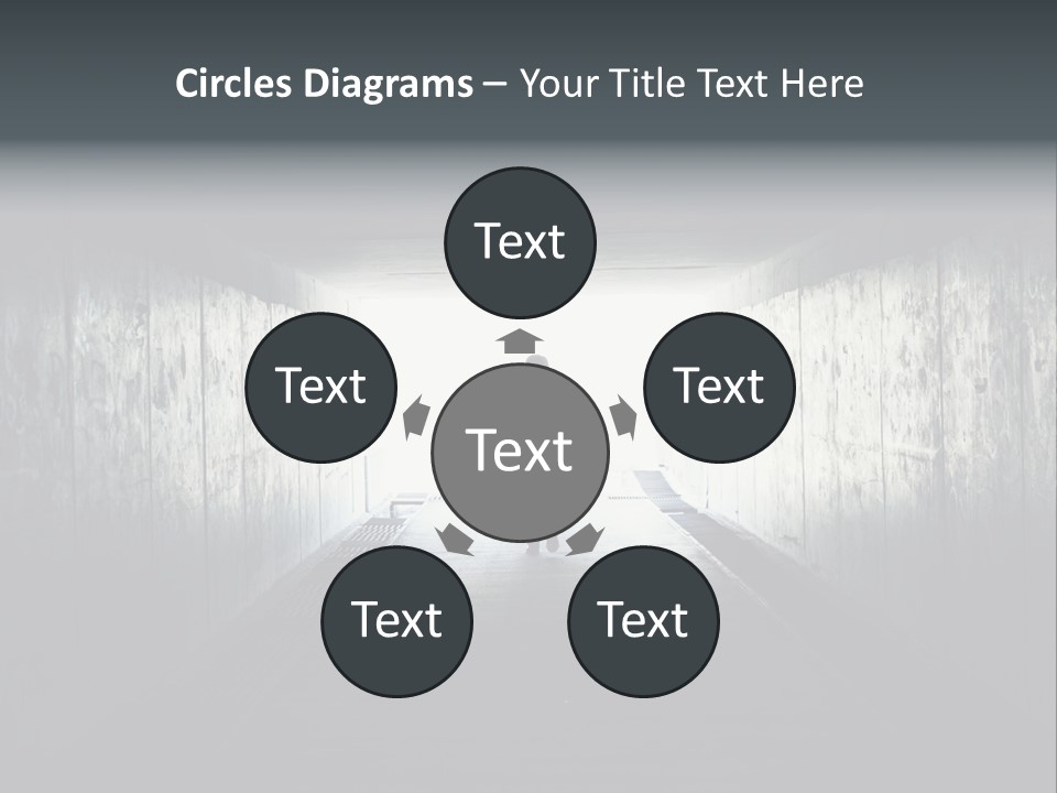 Way Hope Person PowerPoint Template