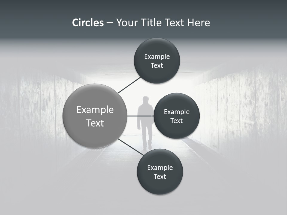 Way Hope Person PowerPoint Template