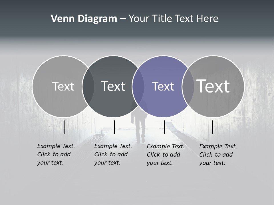 Way Hope Person PowerPoint Template