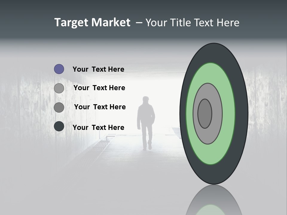 Way Hope Person PowerPoint Template