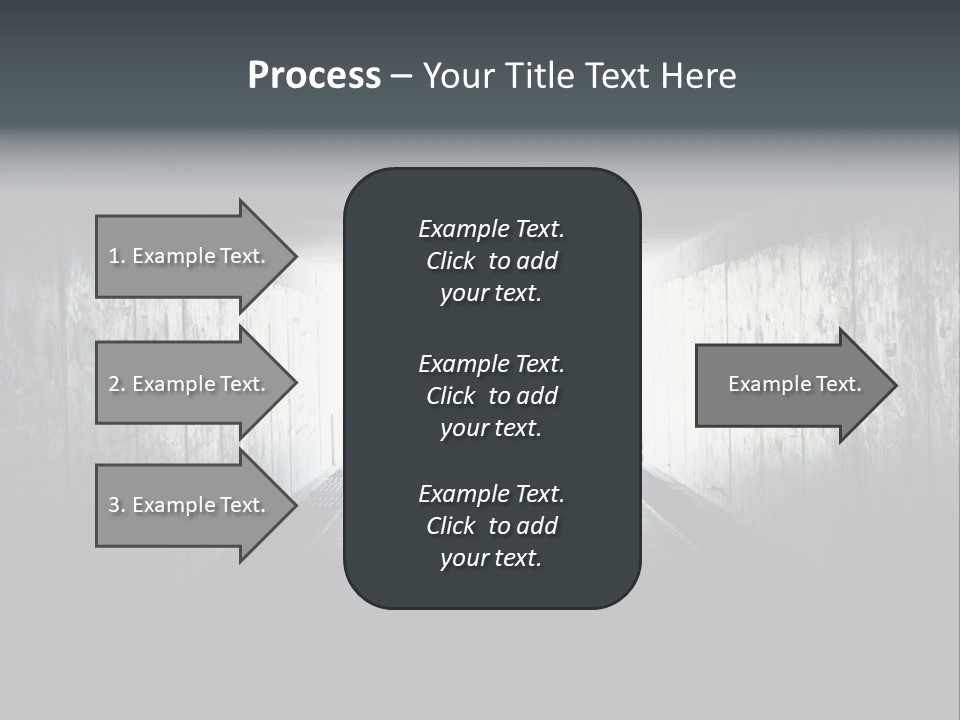 Way Hope Person PowerPoint Template