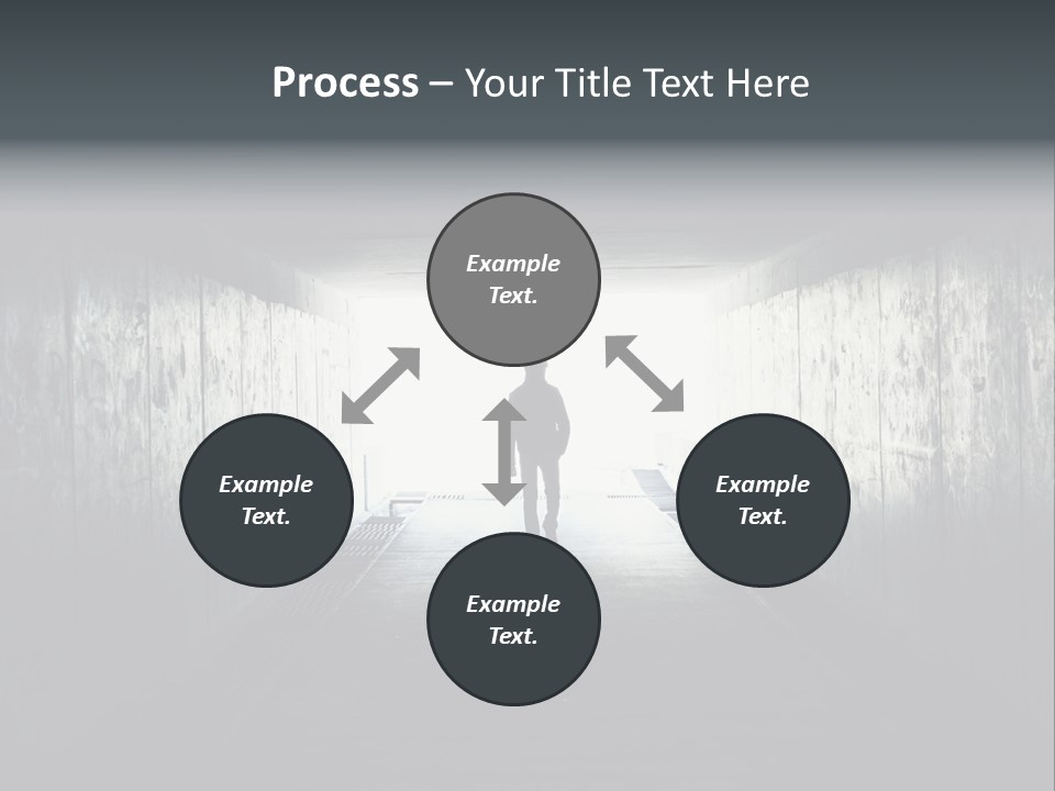 Way Hope Person PowerPoint Template