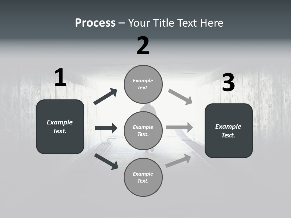 Way Hope Person PowerPoint Template