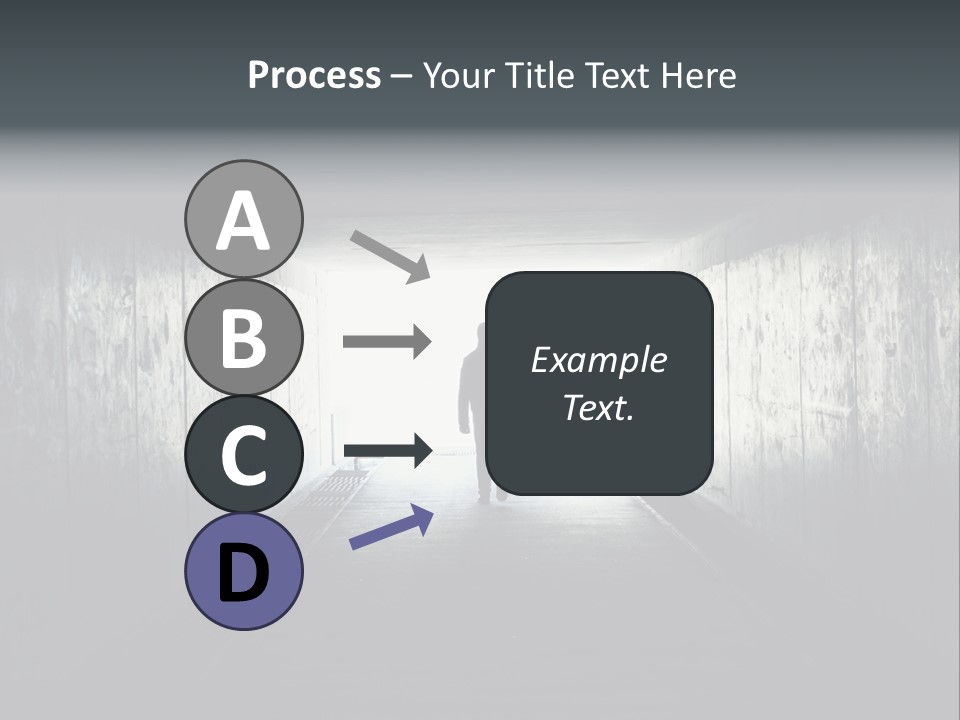 Way Hope Person PowerPoint Template